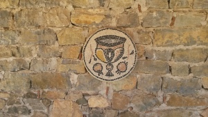 Mosaic in the Gola monastery.